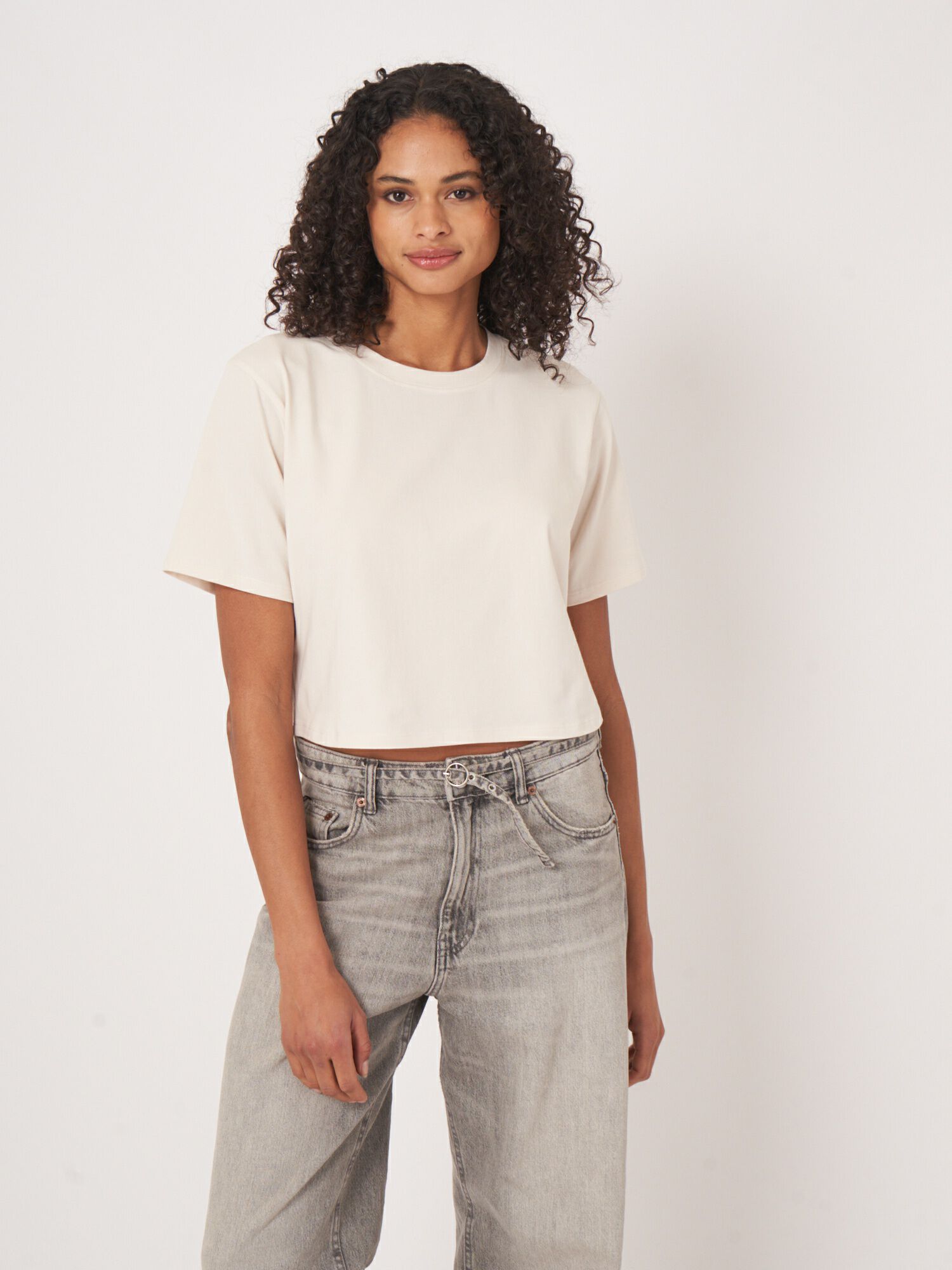 Boxy loose fit T-shirt