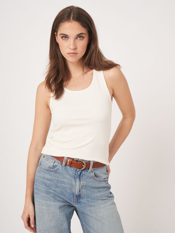 Fein geripptes Top image number 0