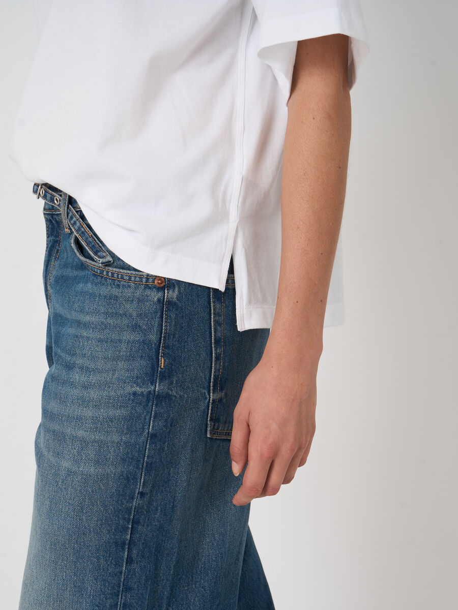 Boxy stretch-cotton t-shirt image number 2