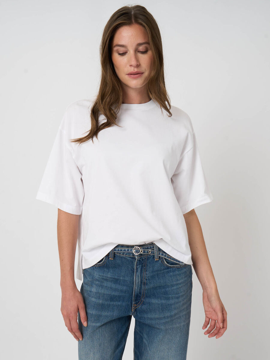 Boxy stretch-cotton t-shirt image number 3