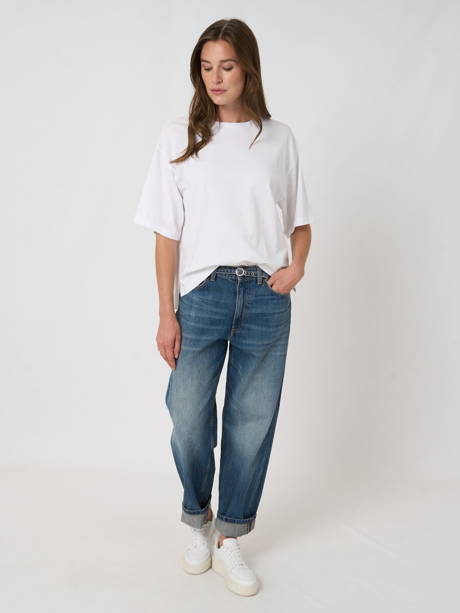 Boxy stretch-cotton t-shirt image number 5