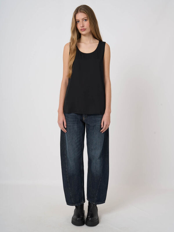 Silk tank top image number 5