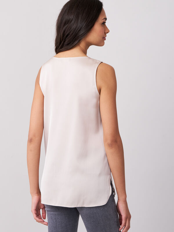 Silk tank top image number 1