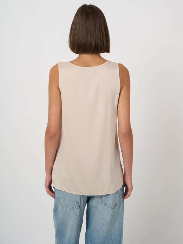 Silk tank top image number 4