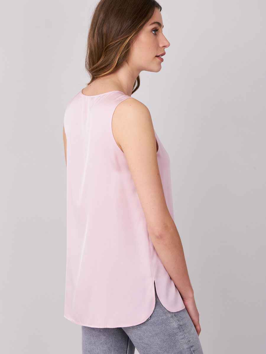 Silk tank top image number 1