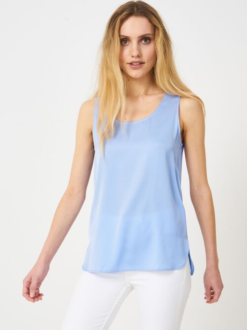 Silk tank top