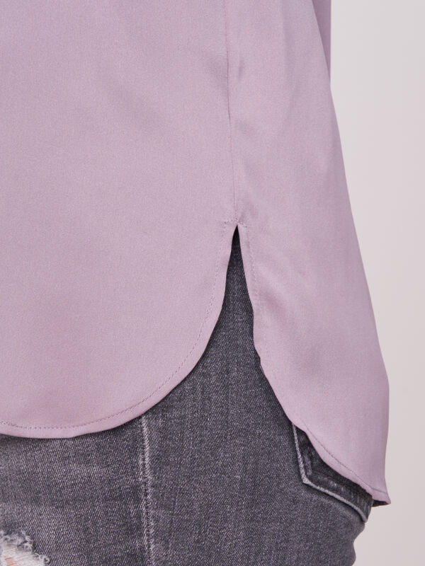 Seidentop mit Rundhalsausschnitt image number 2