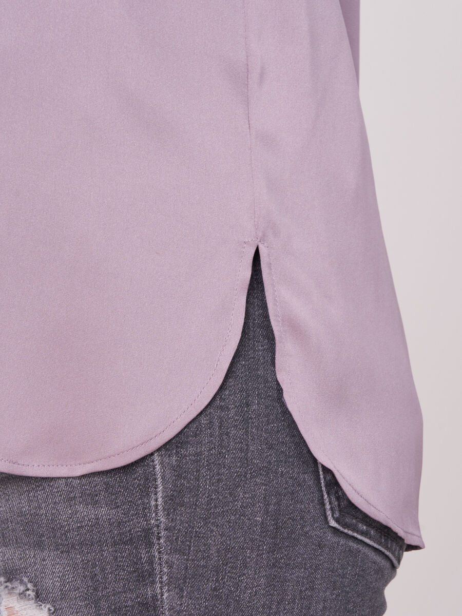 Seidentop mit Rundhalsausschnitt image number 2