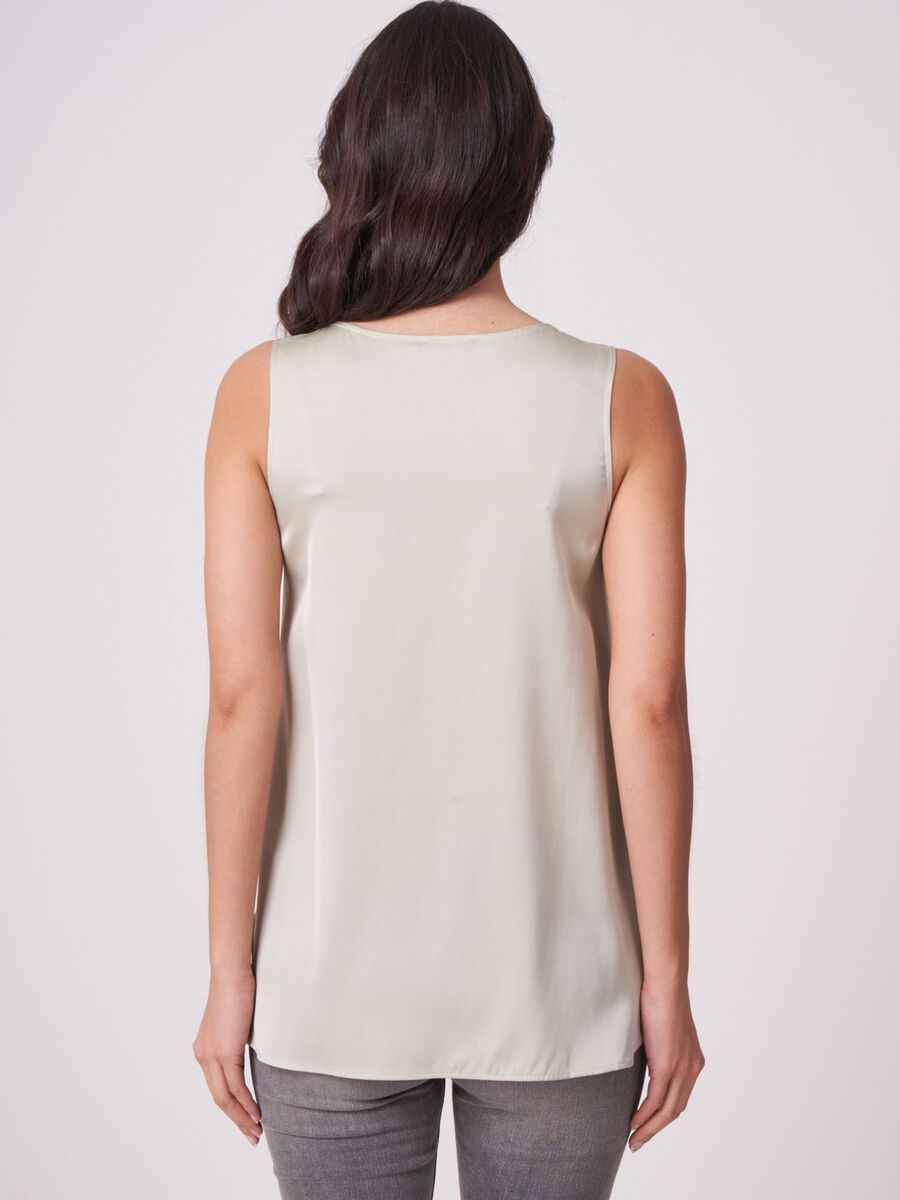 Silk tank top image number 1