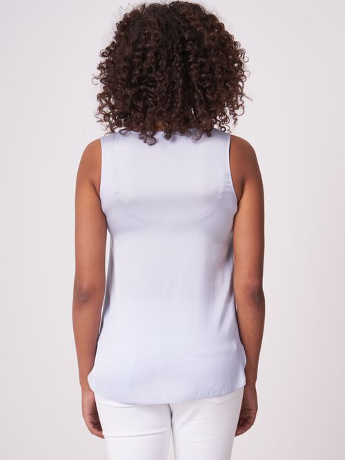 Silk tank top