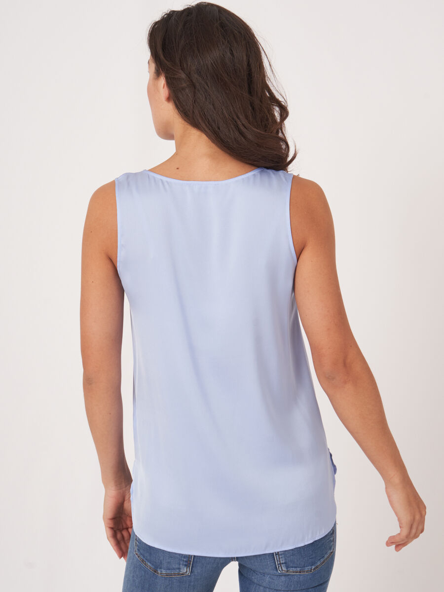 Silk tank top image number 1