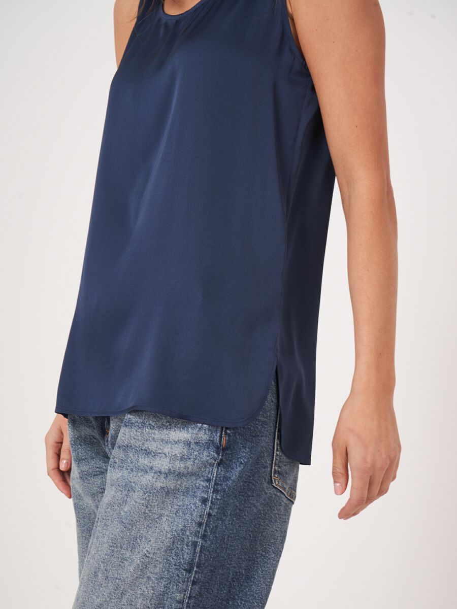 Silk tank top image number 3