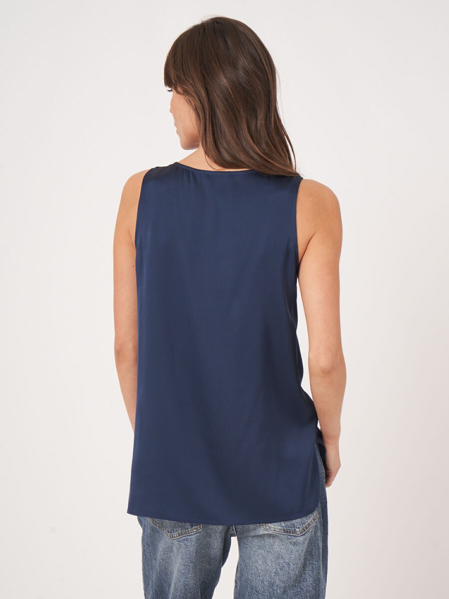 Silk tank top image number 4