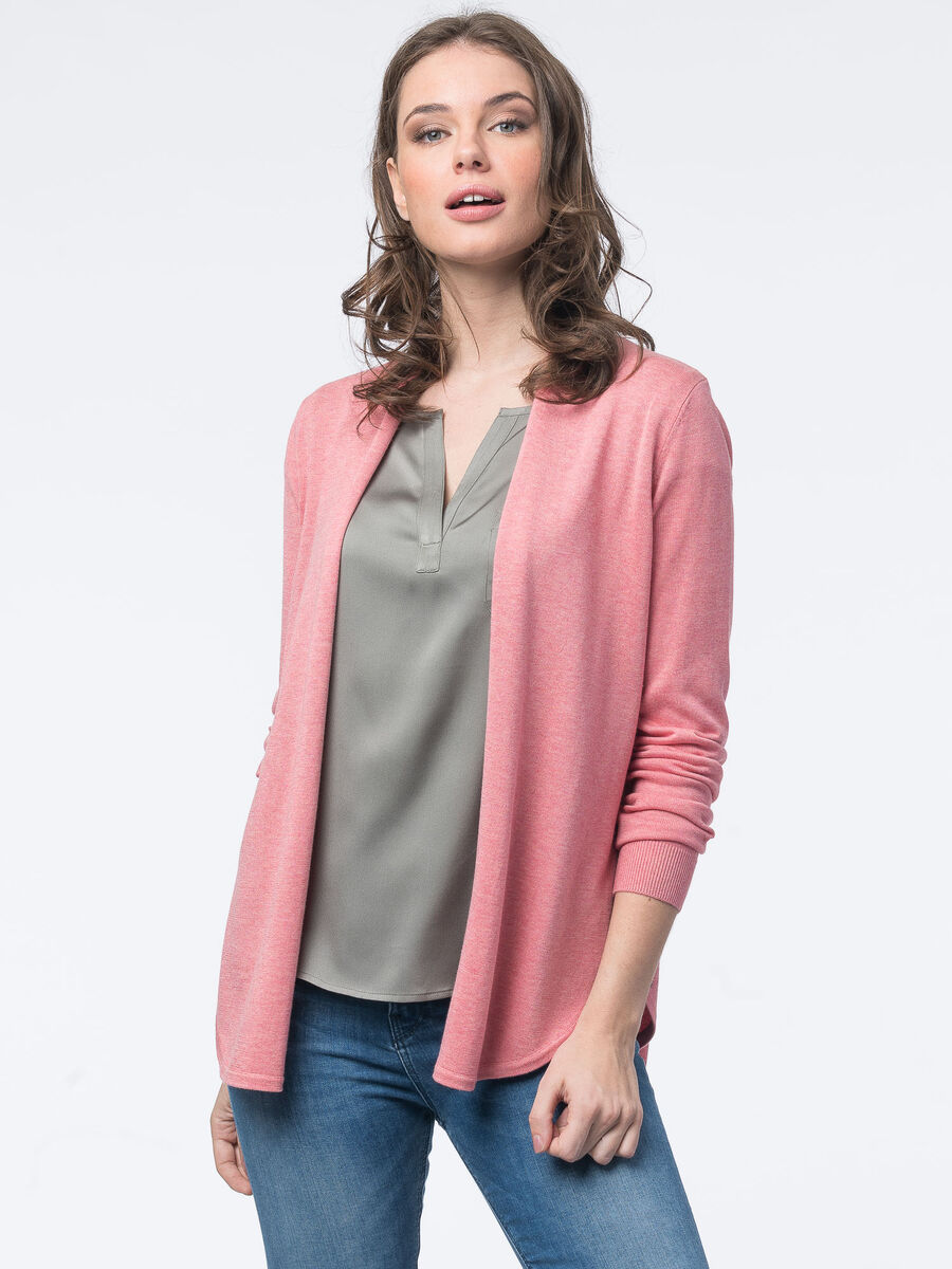 Short-sleeved silk top with pocket image number 95