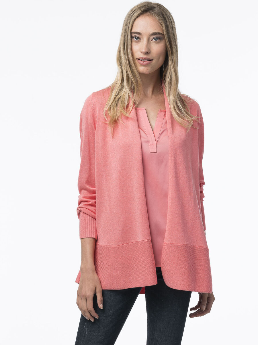 Short-sleeved silk top with pocket image number 119