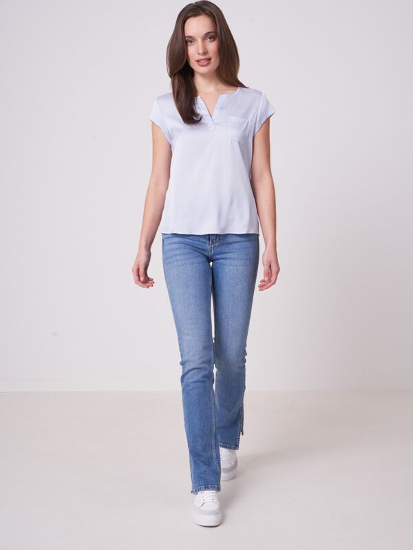 Top met borstzak image number 2