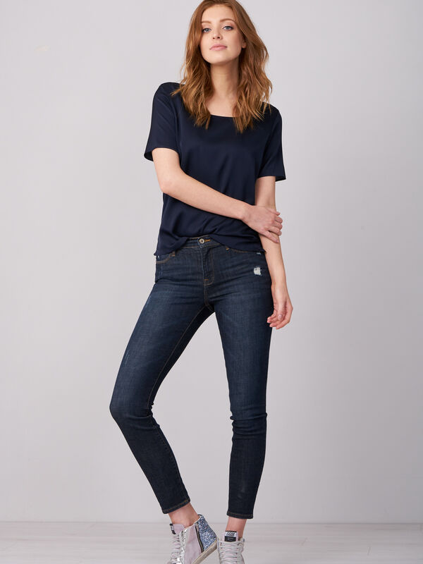 T-shirt en soie image number 3