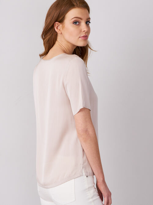 Silk T-shirt