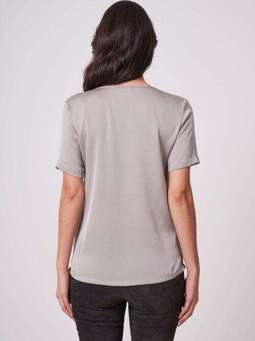 Silk T-shirt