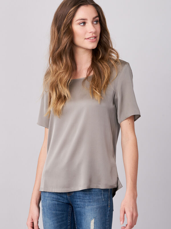 Silk T-shirt image number 0