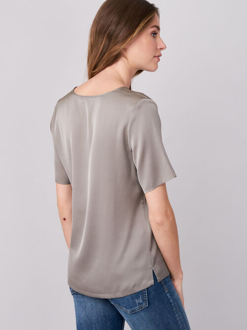 Silk T-shirt