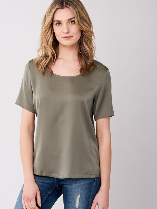 T-shirt en soie