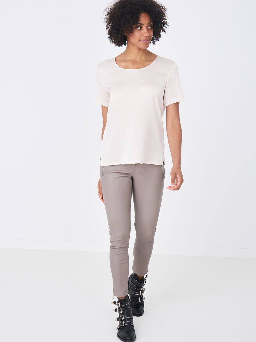 Silk T-shirt image number 3