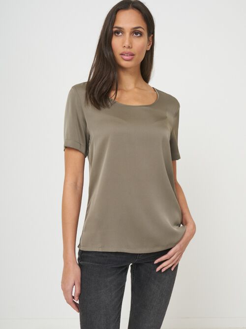 Silk T-shirt