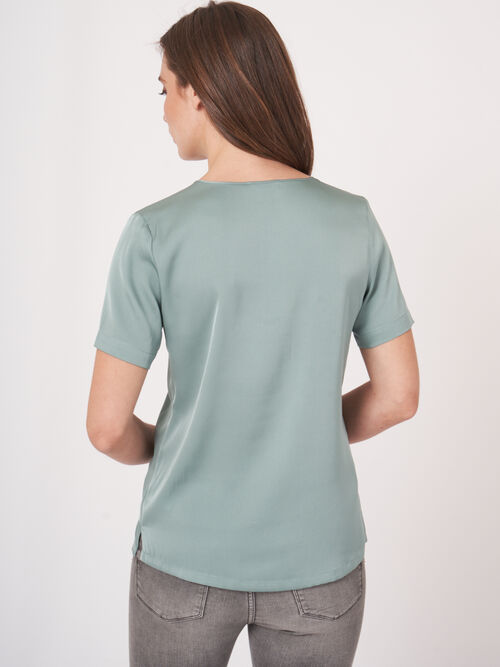Silk T-shirt