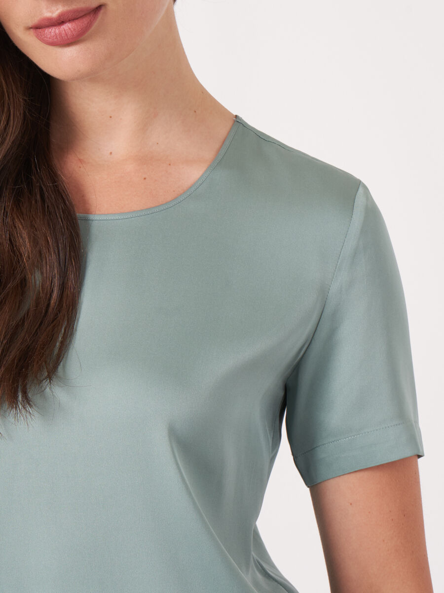 Silk T-shirt image number 3