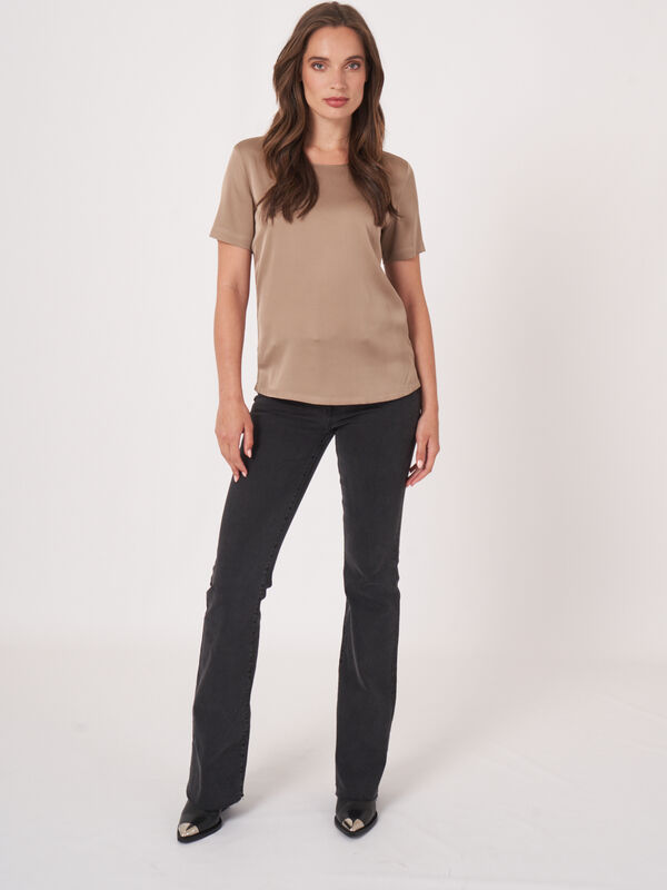 Silk T-shirt image number 4