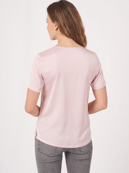 Silk T-shirt