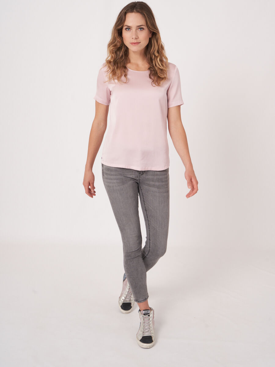 T-shirt en soie image number 4