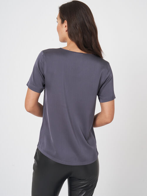 Silk T-shirt