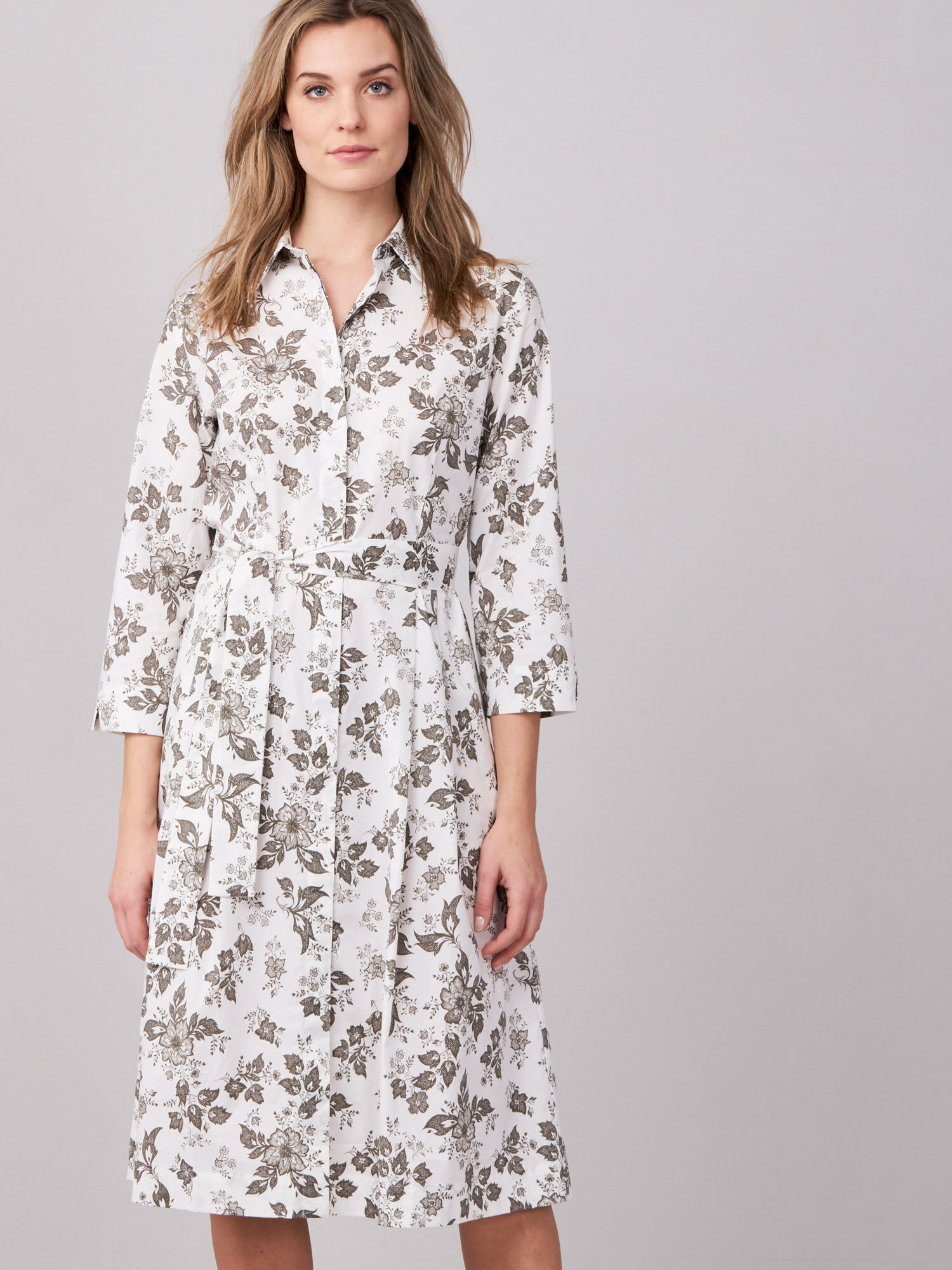 Floral Shirt Dress – Mad Price Premium