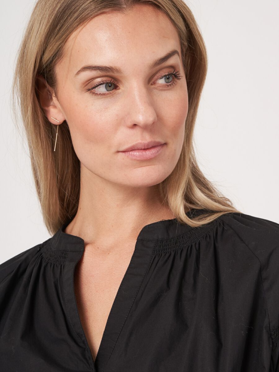 Blouse with gathered details image number 2