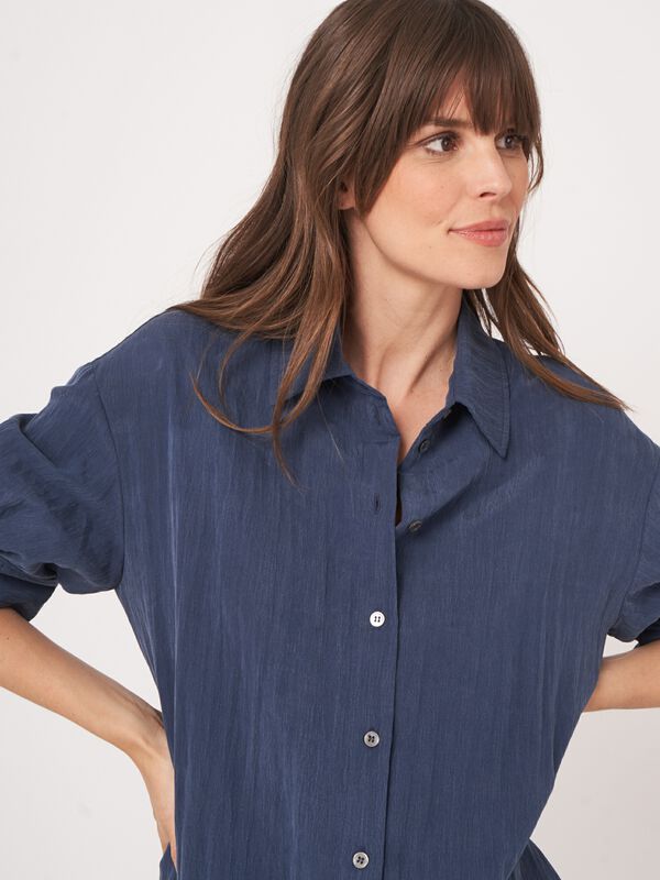 Hemdjurk met korte pofmouwen image number 3