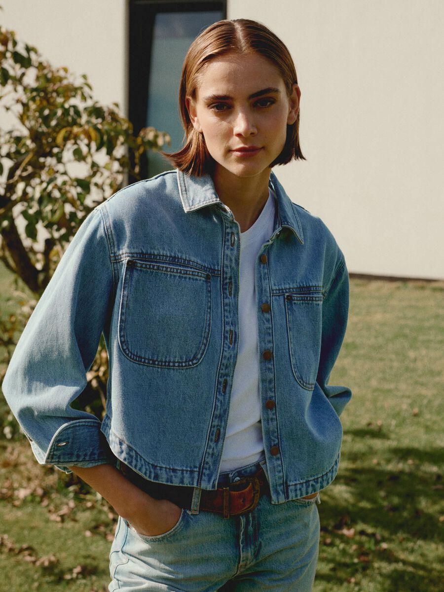 Veste en jean courte image number 0