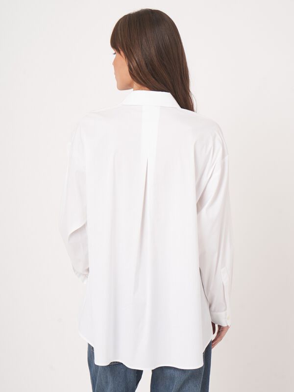 Chemise a-line femme — col classique & fentes côtés image number 6