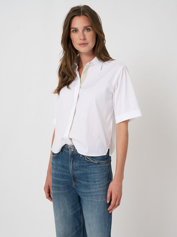 Women&rsquo;s stretch poplin blouse | repeat image number 4