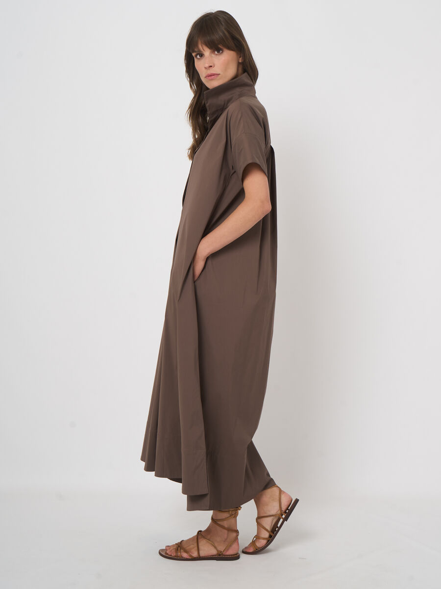 Women&rsquo;s stretch poplin a-line dress | repeat image number 5