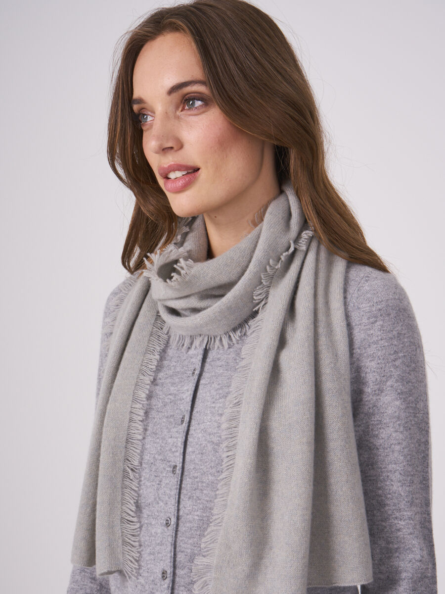Kaschmirschal mit Fransen image number 2