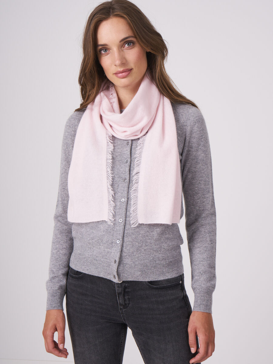 Kaschmirschal mit Fransen image number 0