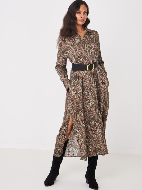 Brede leren riem image number 3