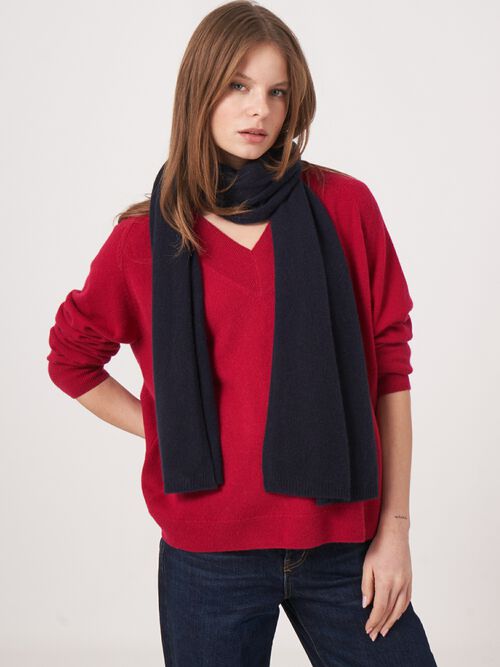 Basic-Feinstrickschal aus Bio-Kaschmir