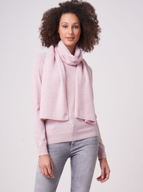 &Eacute;charpe classique en cachemire biologique