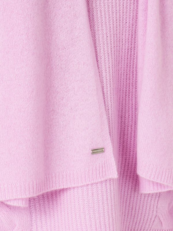 &Eacute;charpe en cachemire bio, maille fine image number 2