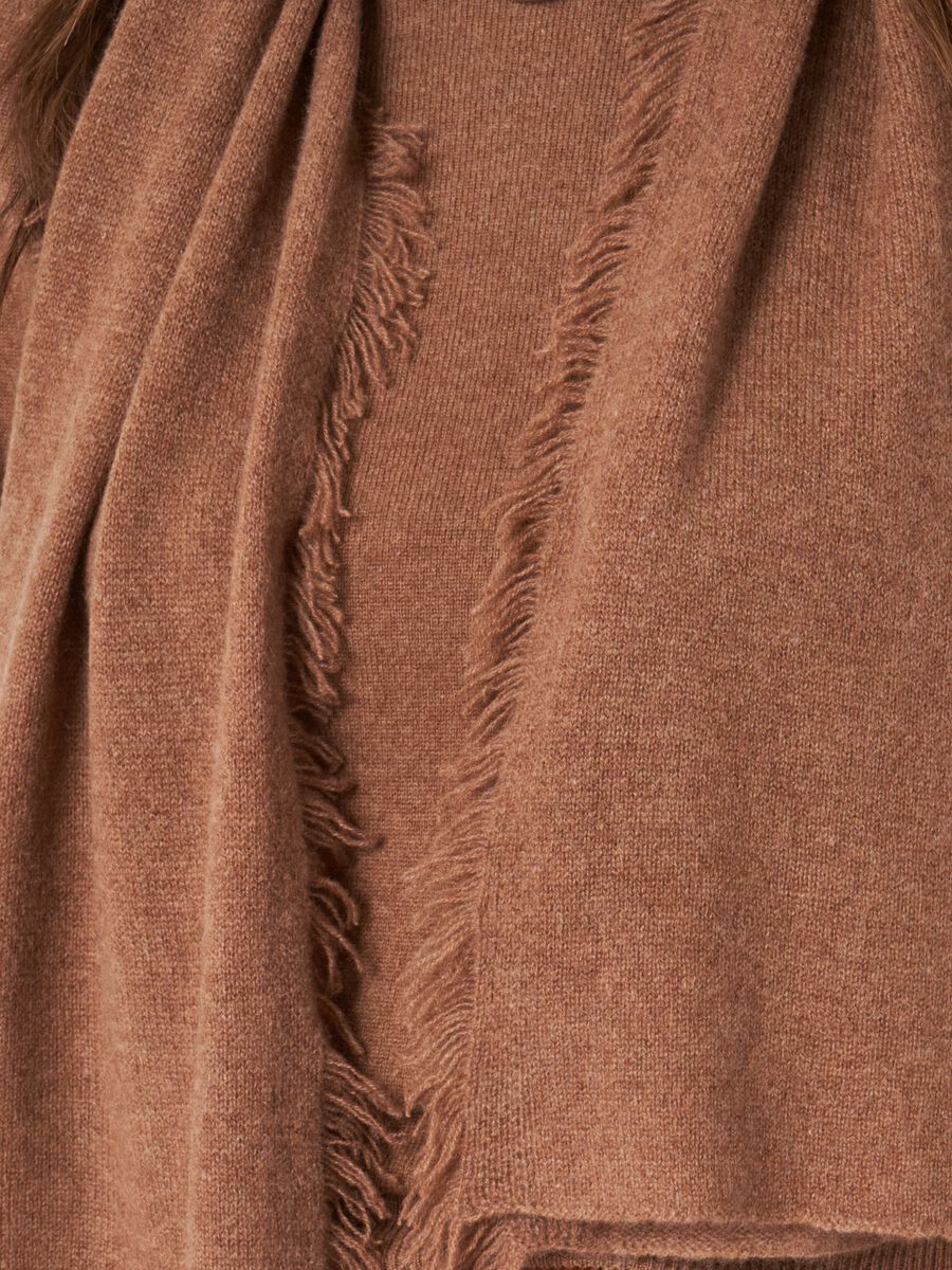 Schal mit Fransen aus Bio-Kaschmir image number 81