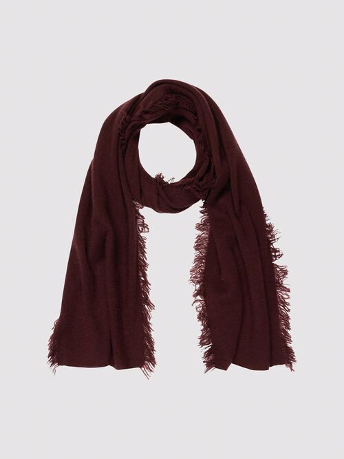 Zachte kasjmier sjaal met franjes - biologisch & elegant