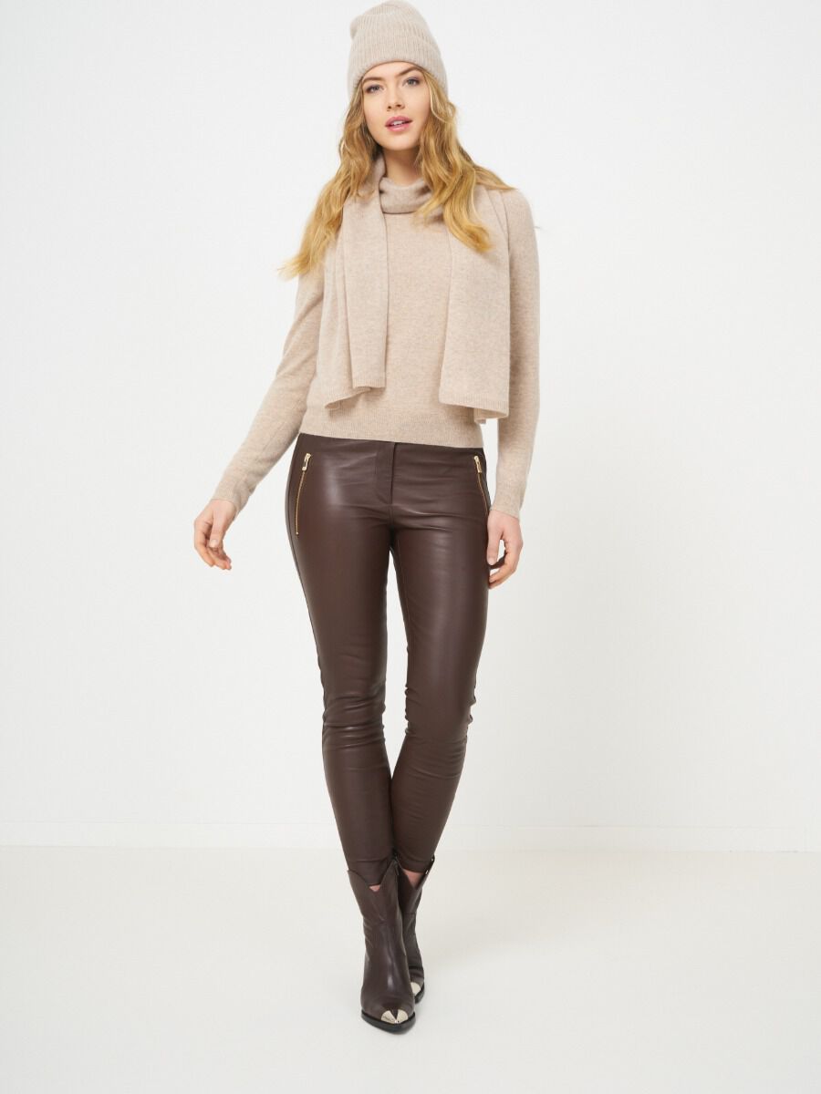 Gerippte Mütze aus Bio-Kaschmir image number 46